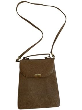 Mark Cross khaki all weather leather top handle Cross Body Bag